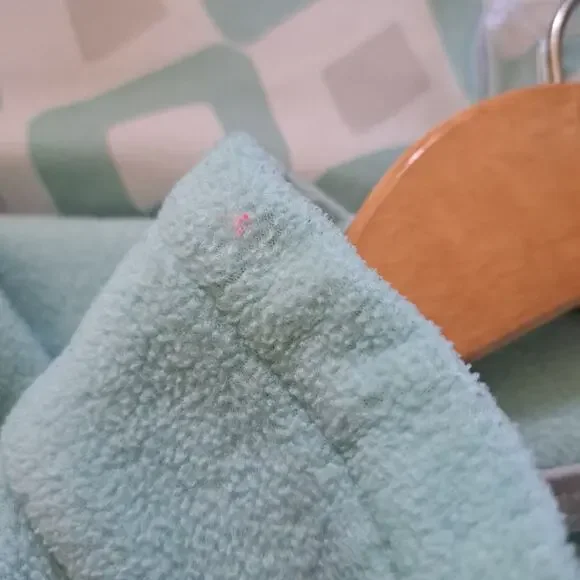 Columbia Full Zip Fleece Jacket Teal  Girl's XL - Picture 9 of 9